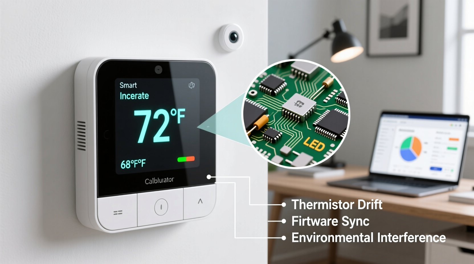 why is my smart thermostat giving weird readings calibration guide