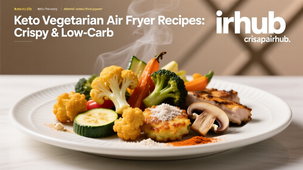 Keto Vegetarian Air Fryer Recipes: Crispy & Low-Carb