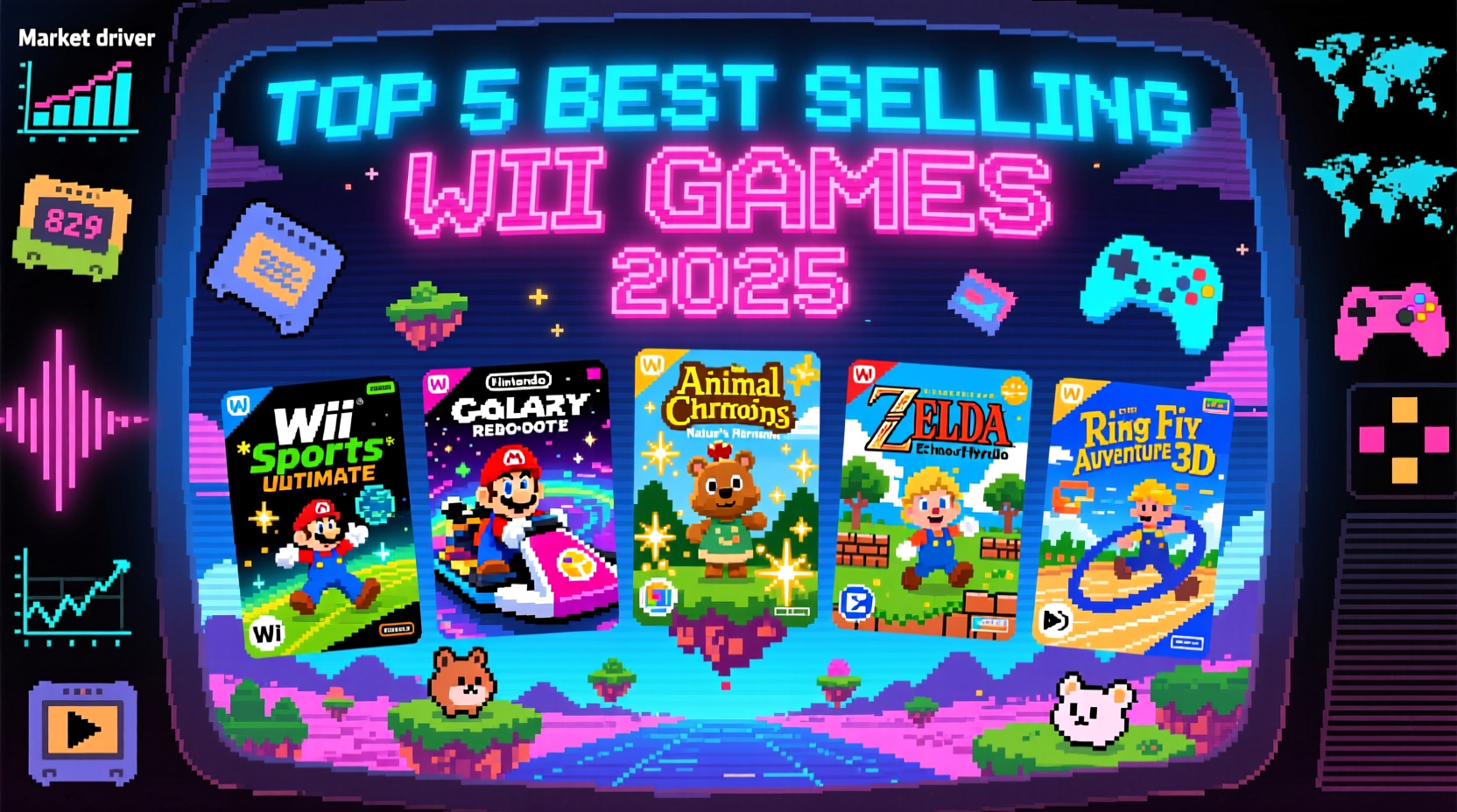 2025 Nintendo Wii Best Selling Games: Top 5 with 82.9M Units & Market Drivers