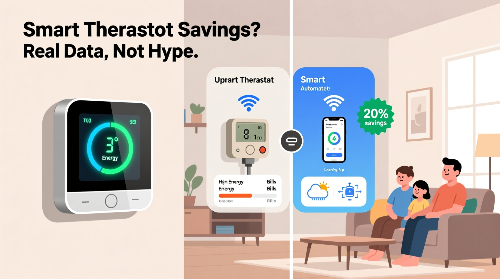 is upgrading to a smart thermostat really saving money or just a gimmick