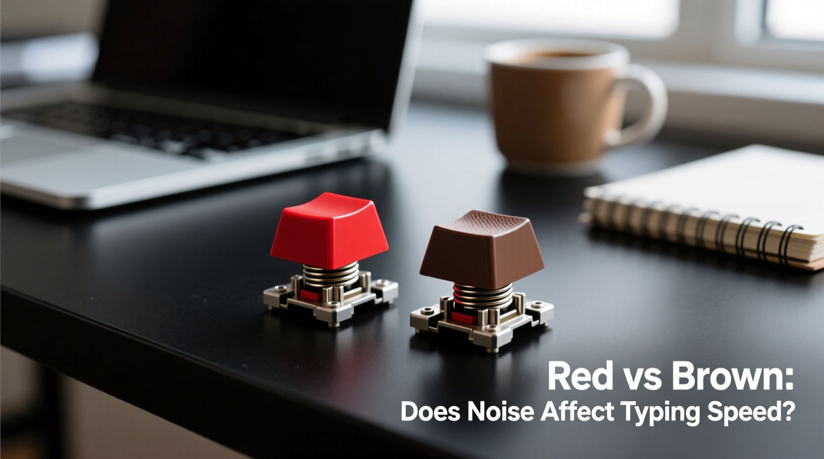 mechanical keyboard switches red vs brown does the noise really affect typing speed