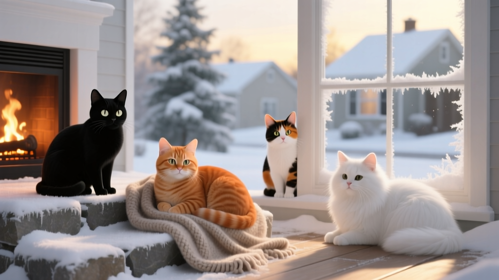 Cat Color and Behavior: Winter Care Truths