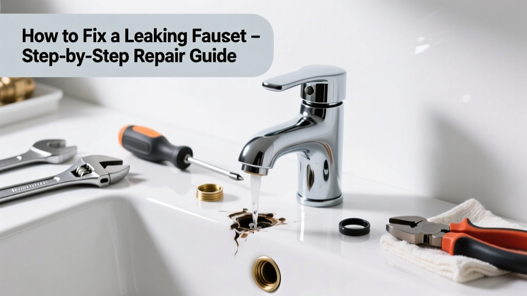 How to Fix a Leaking Faucet: Step-by-Step Repair Guide