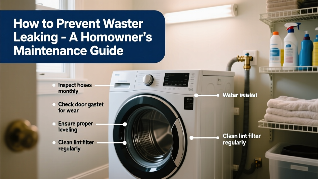 How to Prevent Washer Leaking: A Homeowner’s Maintenance Guide