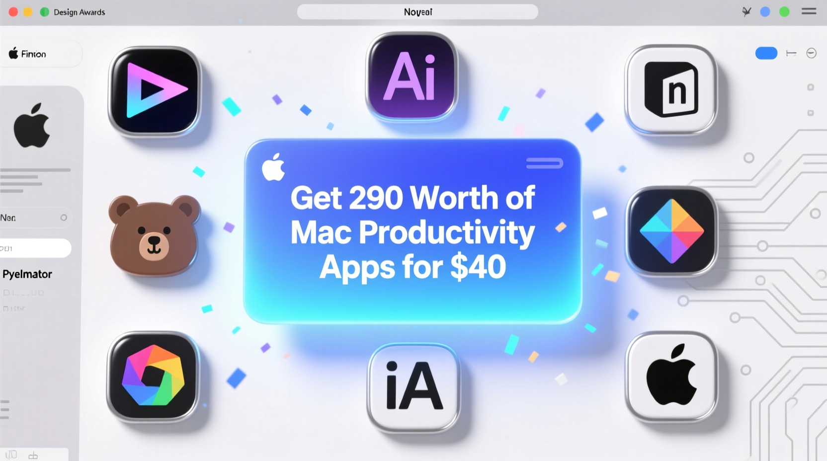 get 290 worth of mac productivity apps for 40