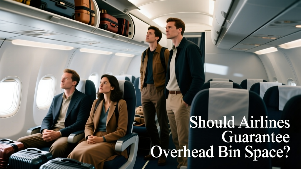 Should Airlines Guarantee Overhead Bin Space? The Hidden Cost of Carry-On Chaos