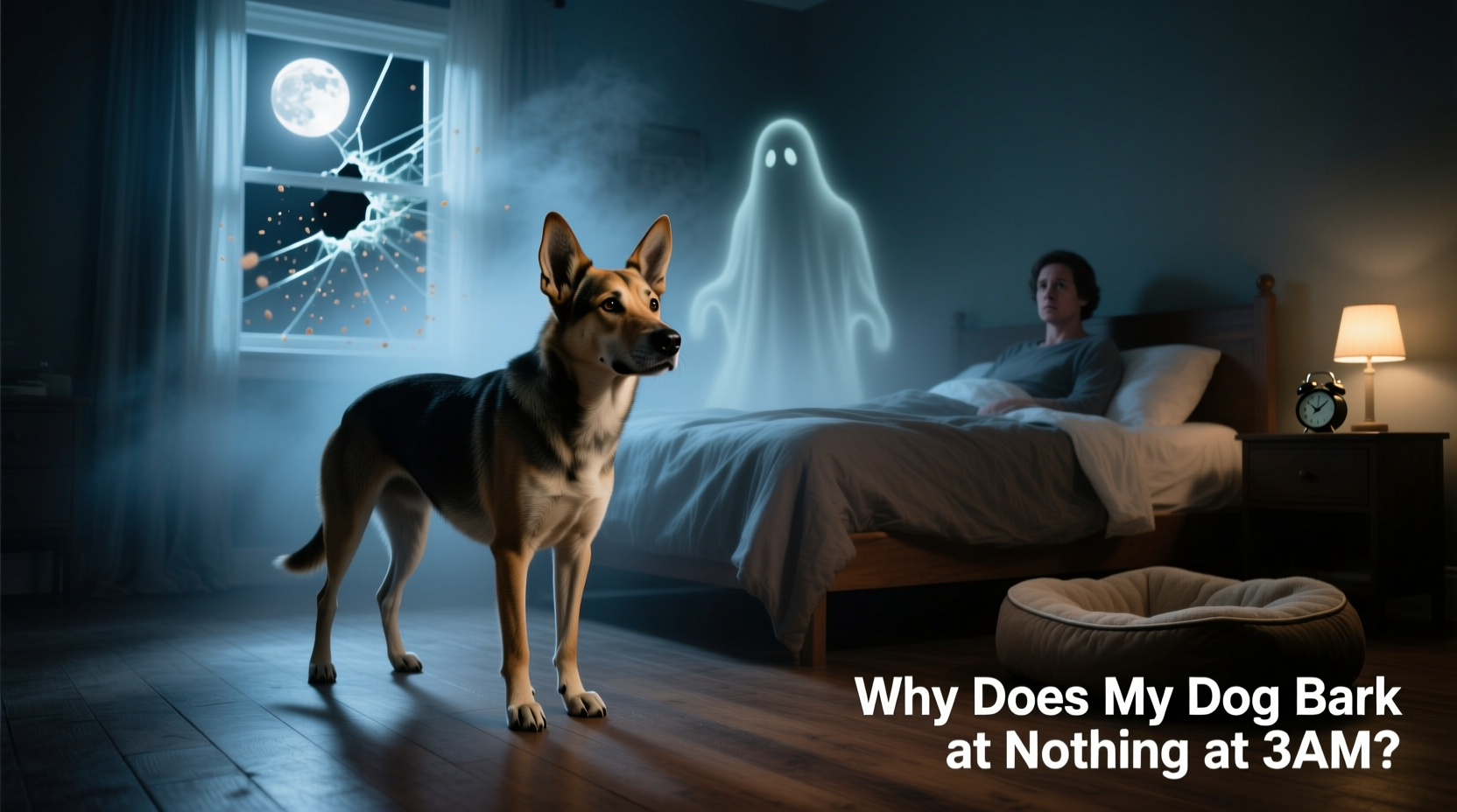 why does my dog bark at nothing at 3am possible causes and calming solutions