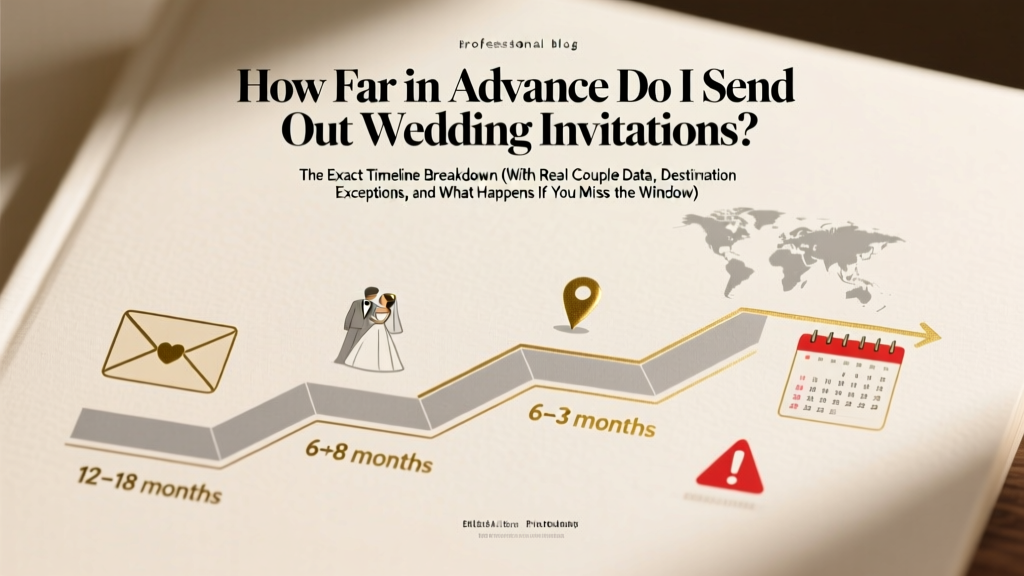 Wedding Invitation Timeline: 2026 Guide & Data