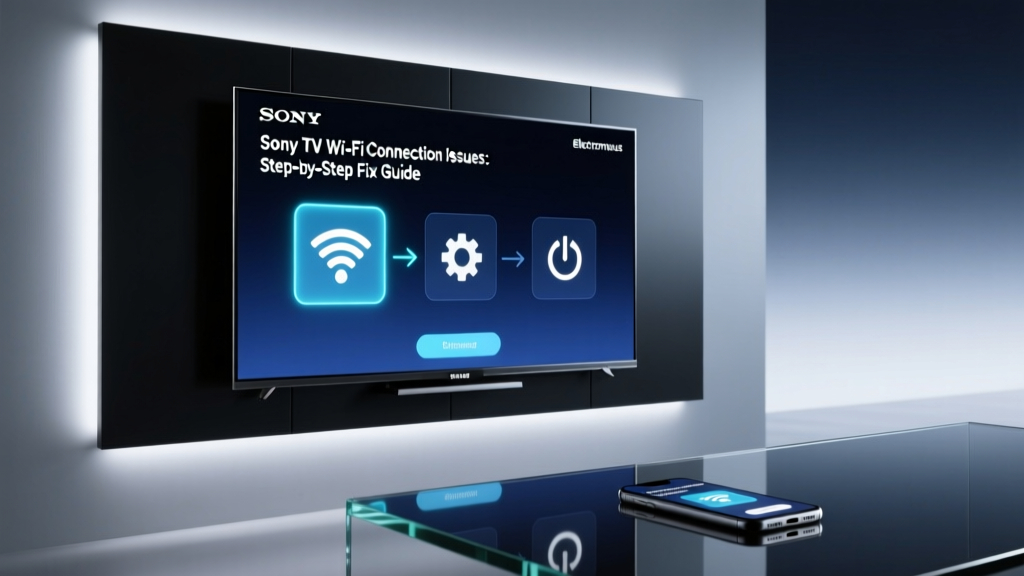 Sony TV Wi-Fi Connection Issues: Step-by-Step Fix Guide