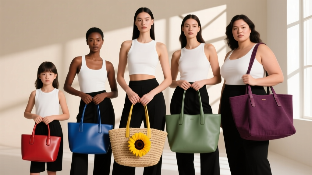 Tote Bag Size Guide by Body Type