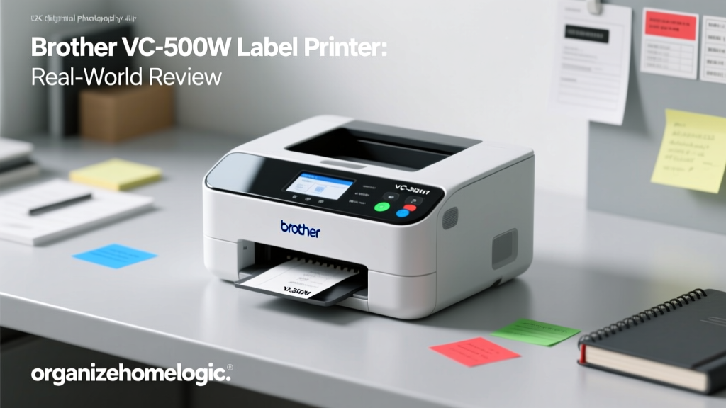 Brother VC-500W Label Printer: Real-World Review