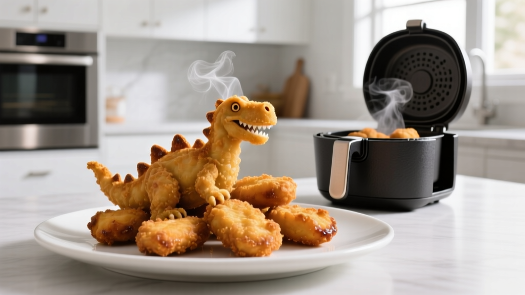 How to Air Fry Dino Nuggets Perfectly (Crispy & Safe)
