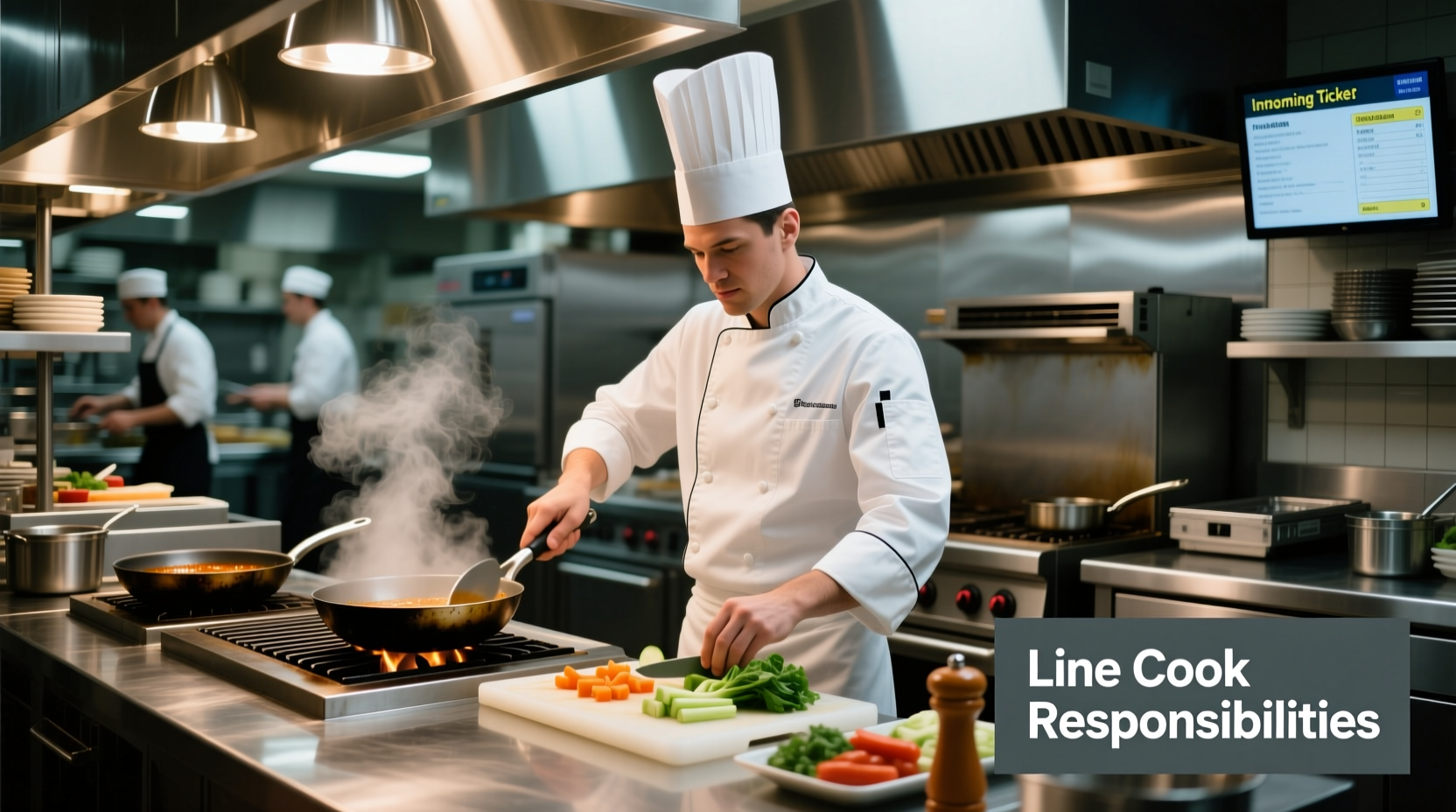 what does a line cook do