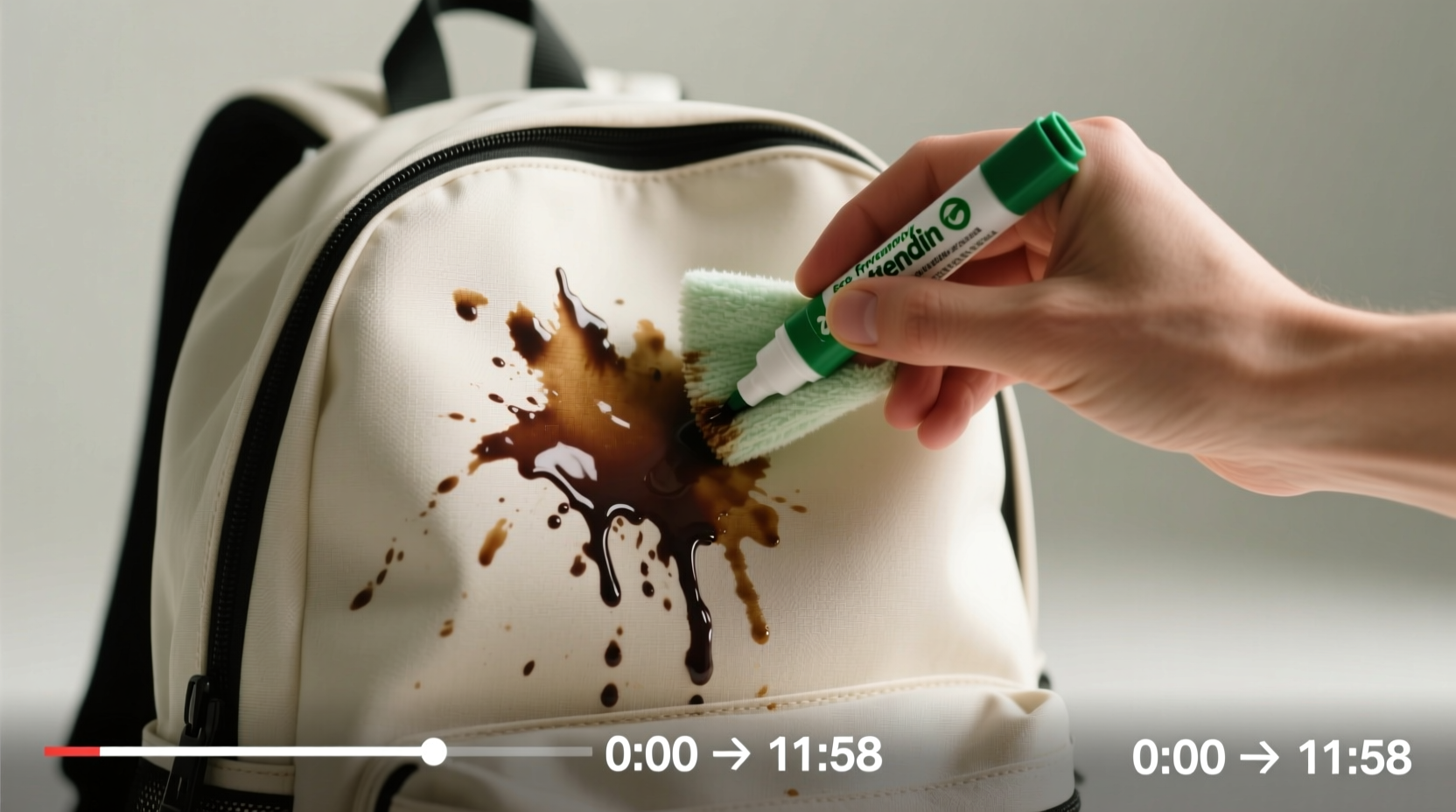 how to remove permanent marker from cotton backpacks