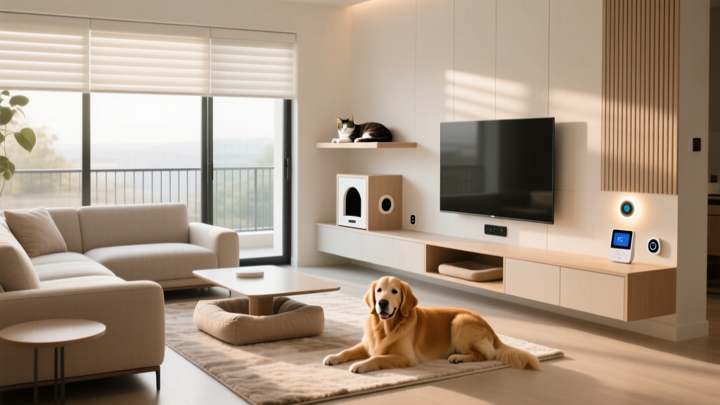 Ultimate Pet-Friendly Smart Living Room Setup Guide
