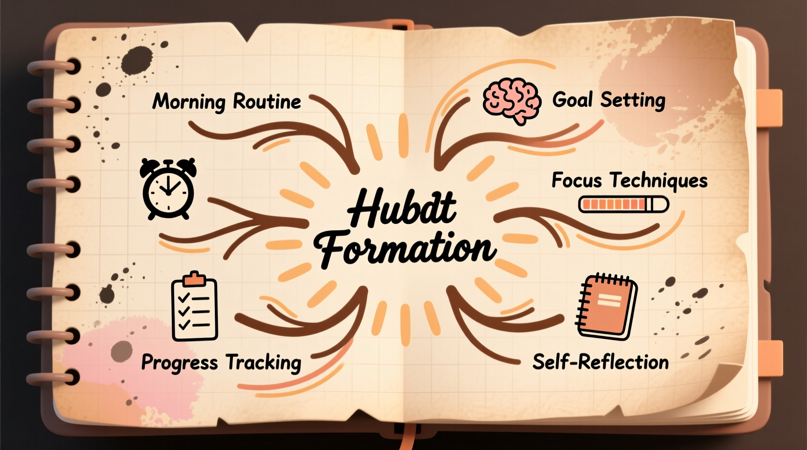 build better habits with a mind map