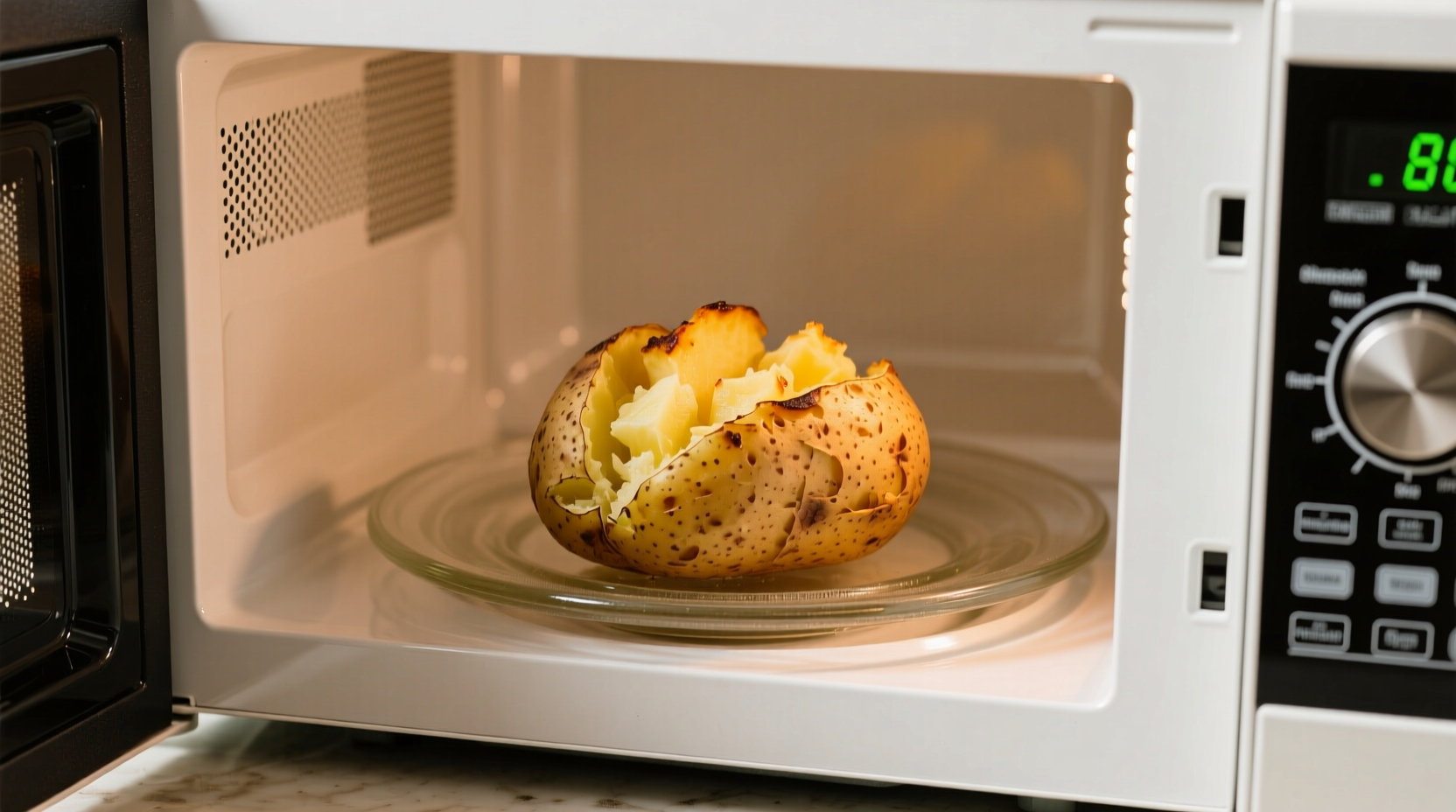 Microwave Baked Potato Time: Perfect in 10-14 Minutes