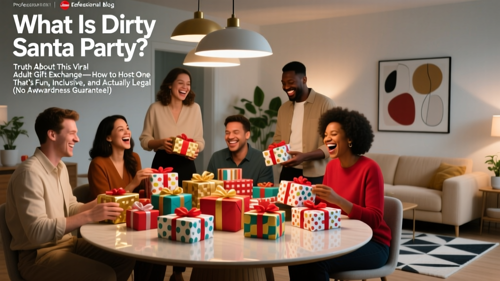 What Is Dirty Santa Party? Rules, Etiquette & Hosting Guide