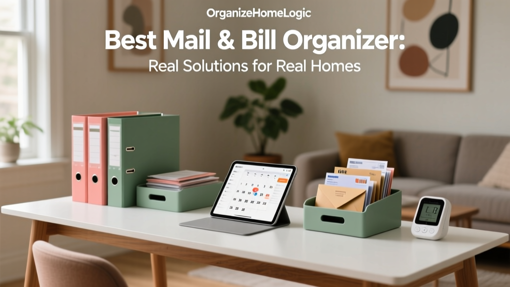 Best Mail & Bill Organizer: Real Solutions for Real Homes