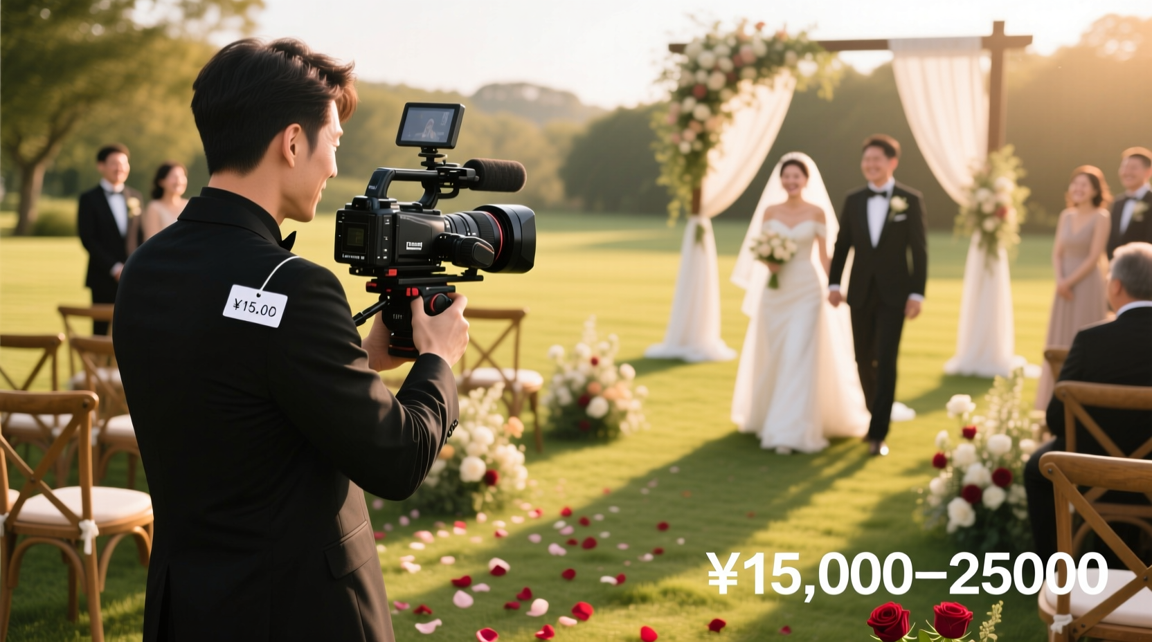 how much is a videographer for wedding