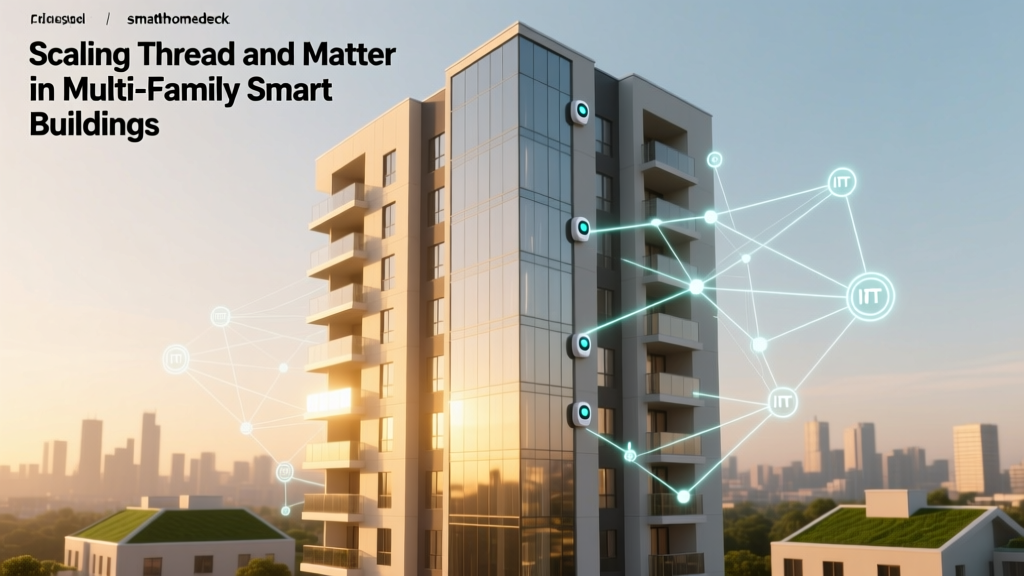 Scaling Thread and Matter in Multi-Family Smart Buildings
