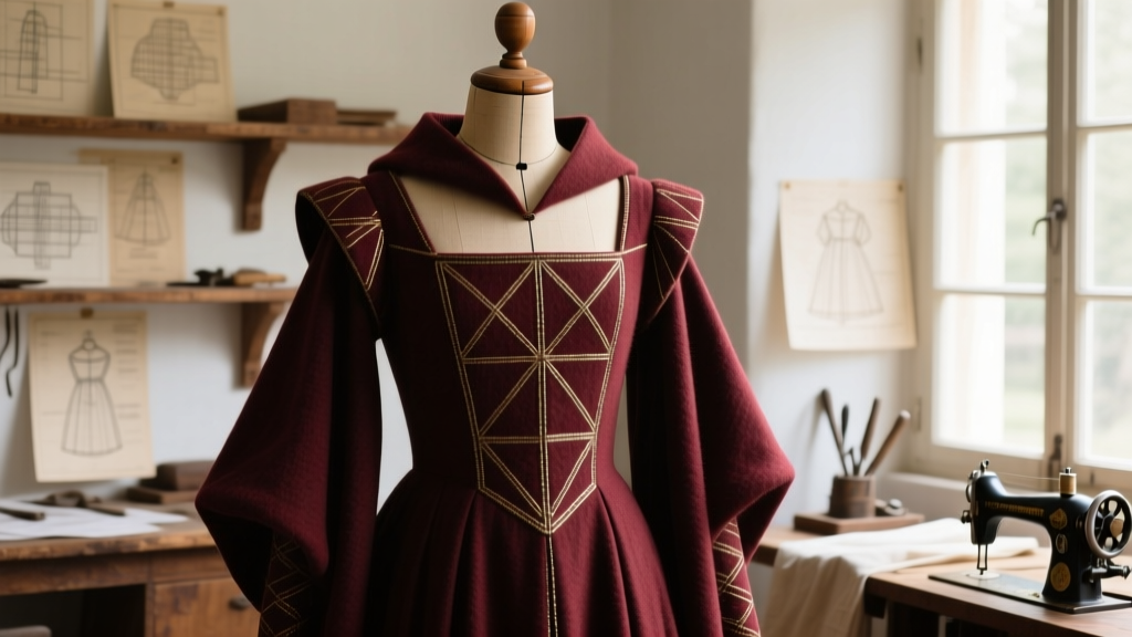 2026 Guide: Sewing a 15th-Century Burgundian Houppelande