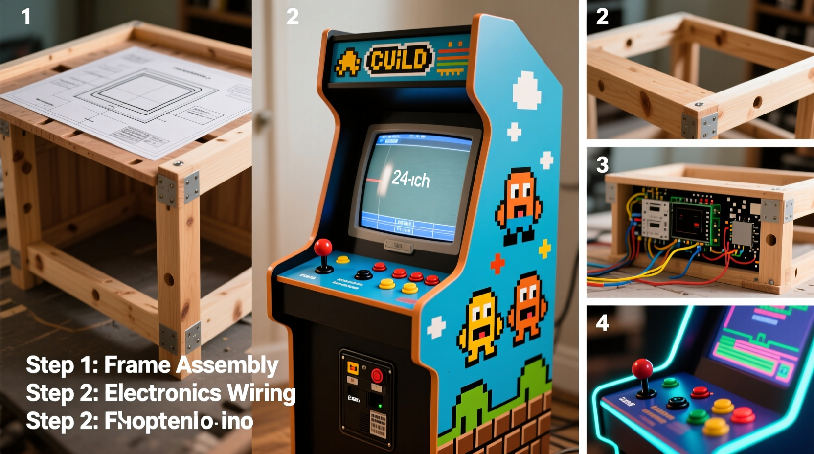step by step guide to building your first custom arcade cabinet