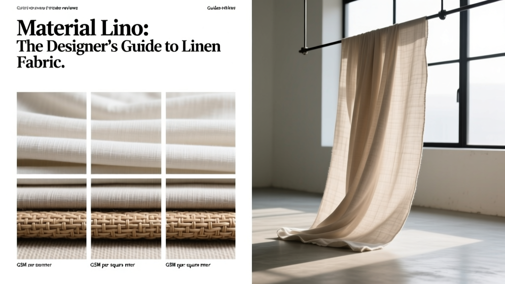 Material Lino: The Designer’s Guide to Linen Fabric