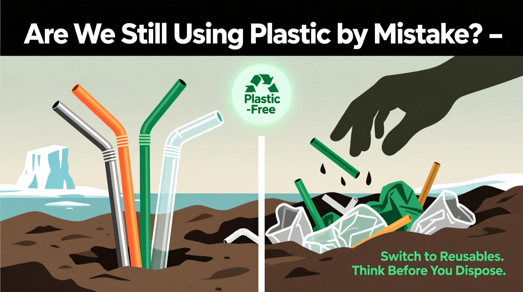 reusable straws vs disposable are we still using plastic by mistake