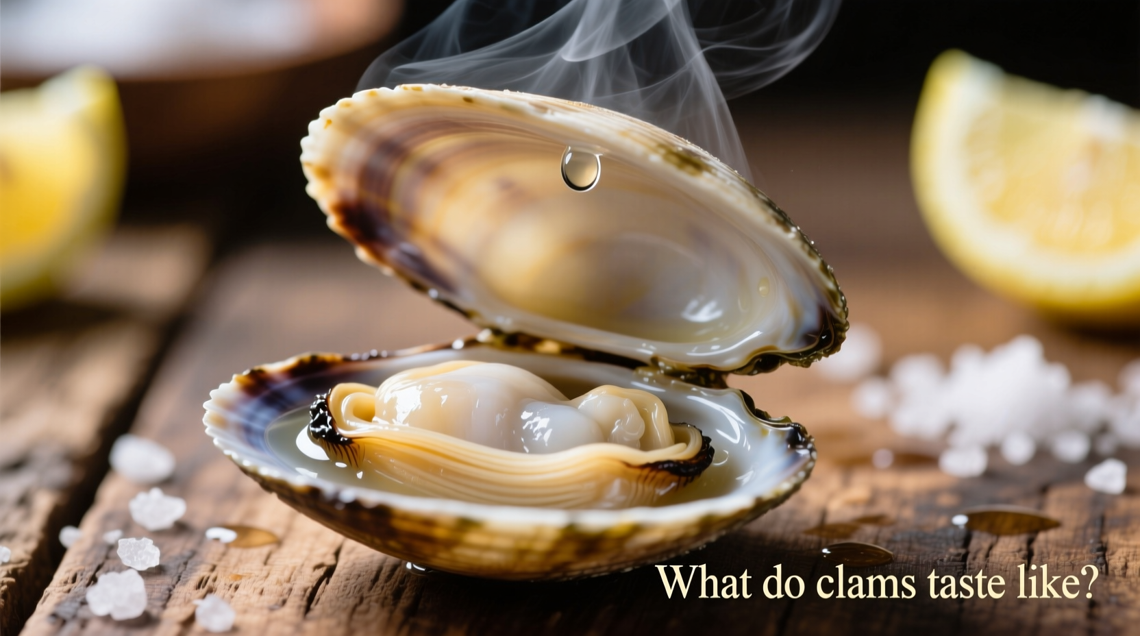 what do clams taste like