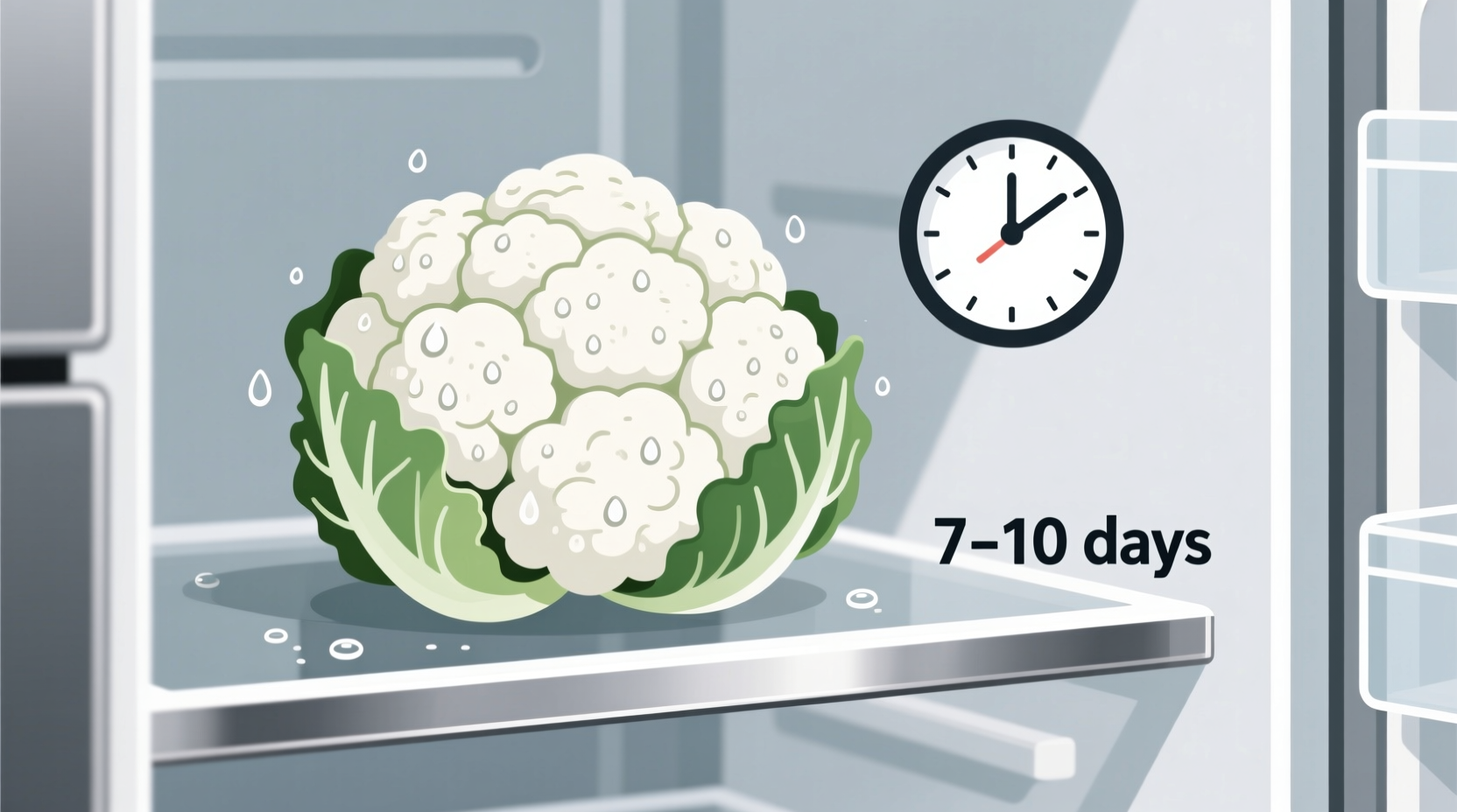 How Long Does Cauliflower Last in the Fridge: 1-2 Weeks Properly Stored