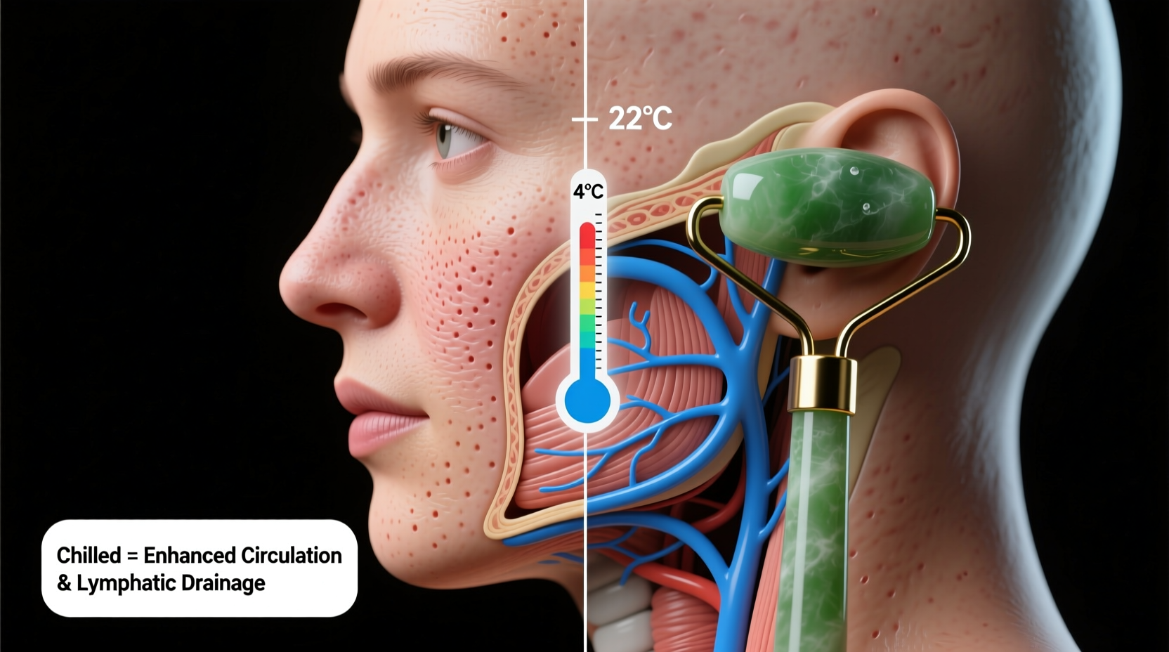 are facial rollers better when chilled does temperature boost results