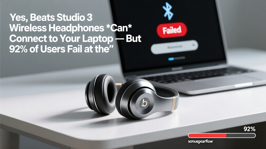 Beats Studio 3 Laptop Pairing: Fix Bluetooth in 2026