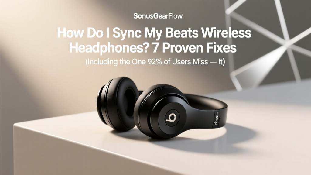 How Do I Sync My Beats Wireless Headphones (2026)