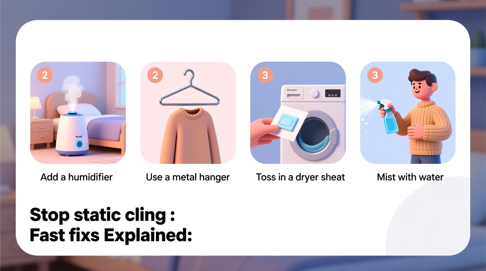 how to stop static cling in clothes during dry winter months fast fixes