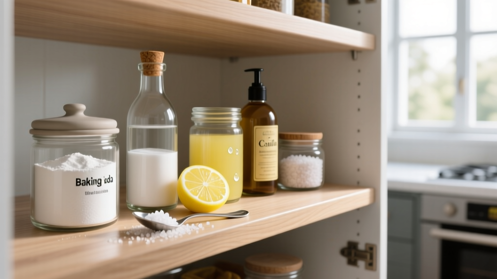 Best Way to Clean Pantry Shelves Without Commercial Products