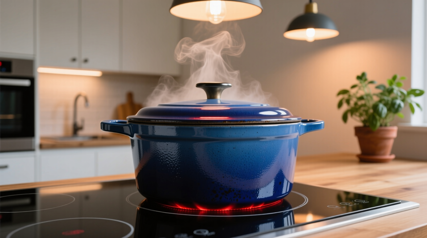 Ceramic vs Enameled Cast Iron for Simmering