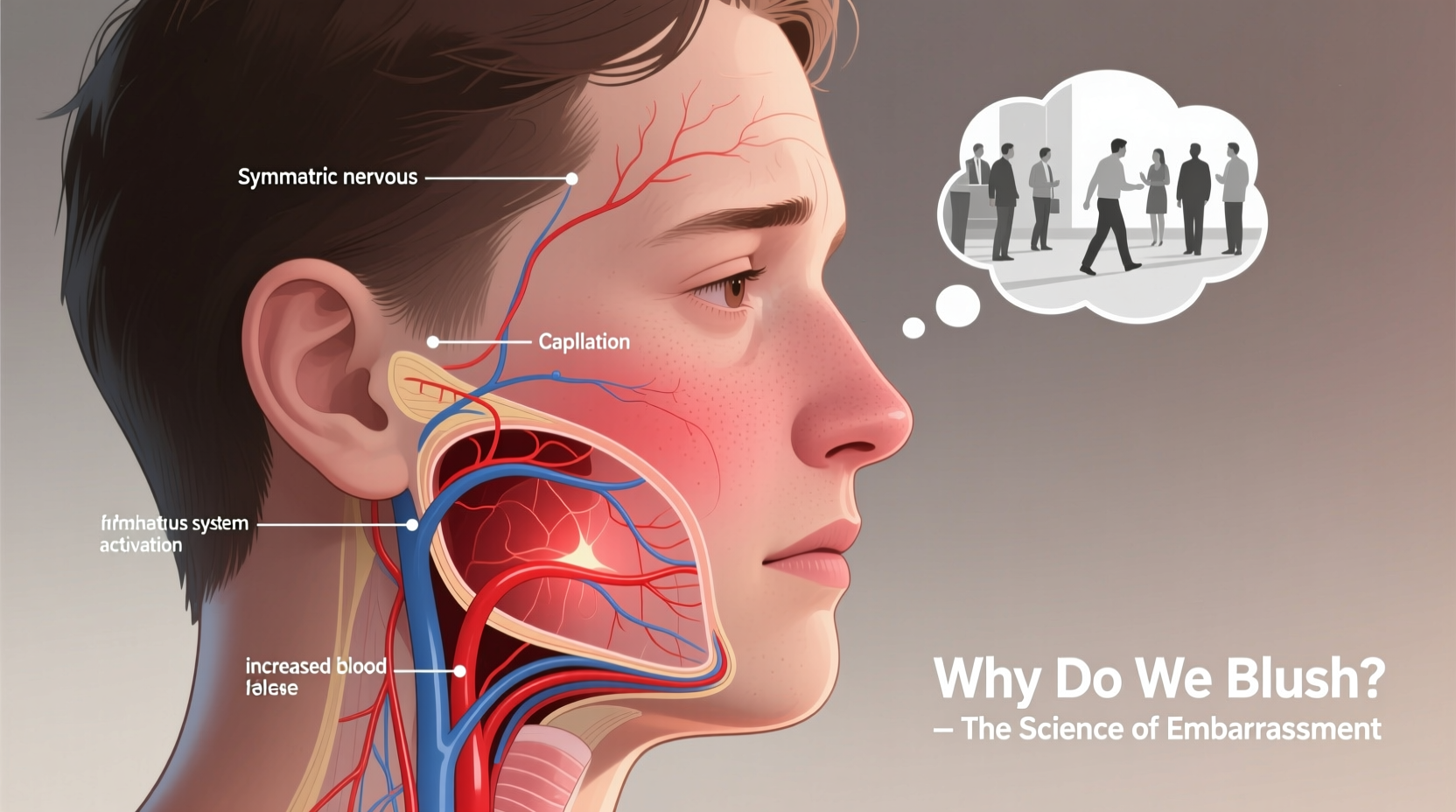 why do humans blush and can you control it during embarrassing moments