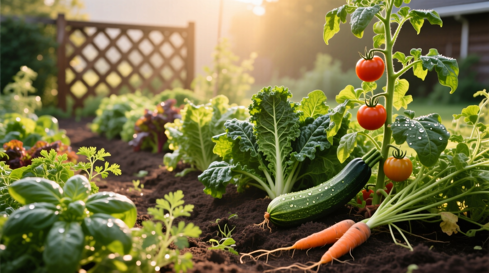 easy to grow garden vegetables