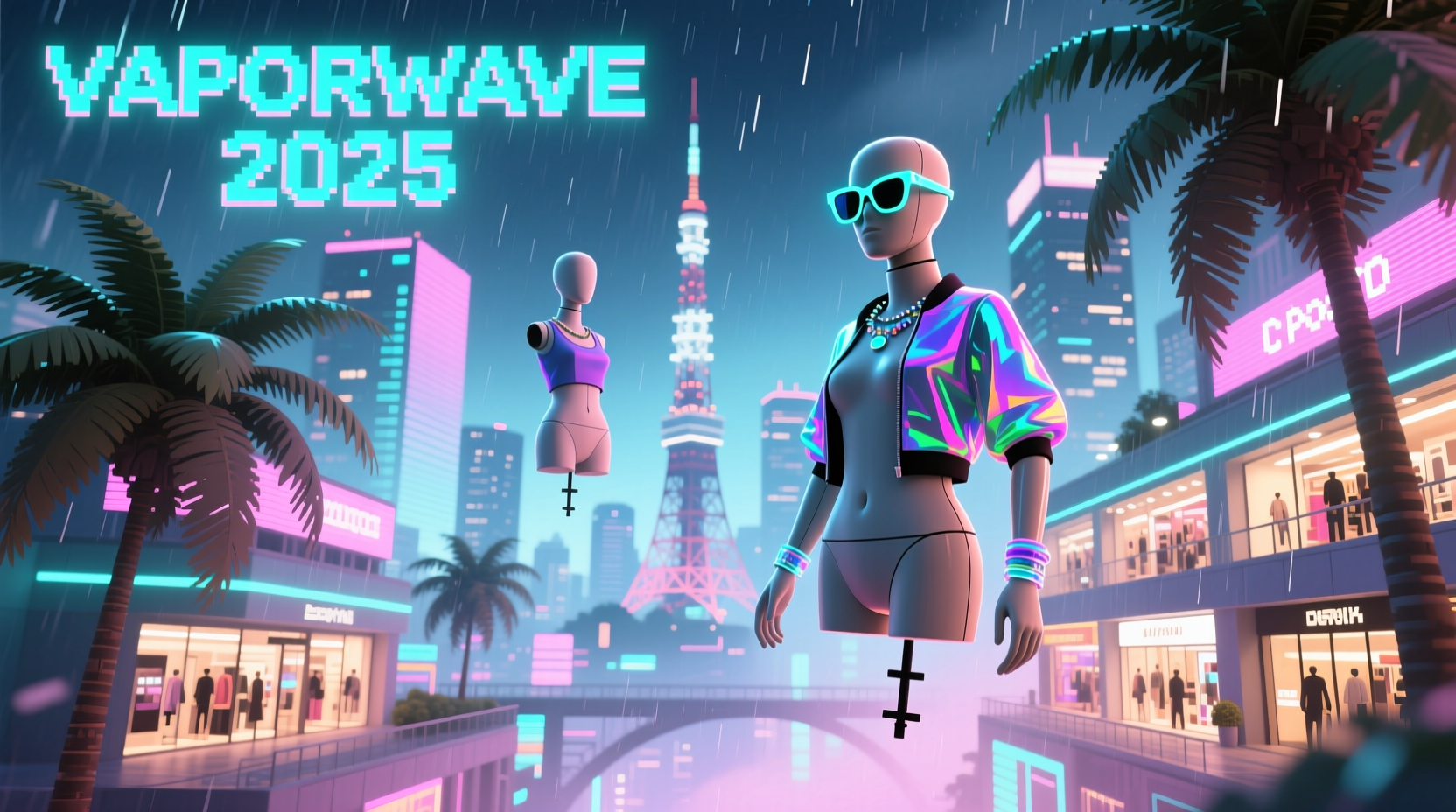 why did vaporwave aesthetics make a comeback in 2025 and where to shop the look