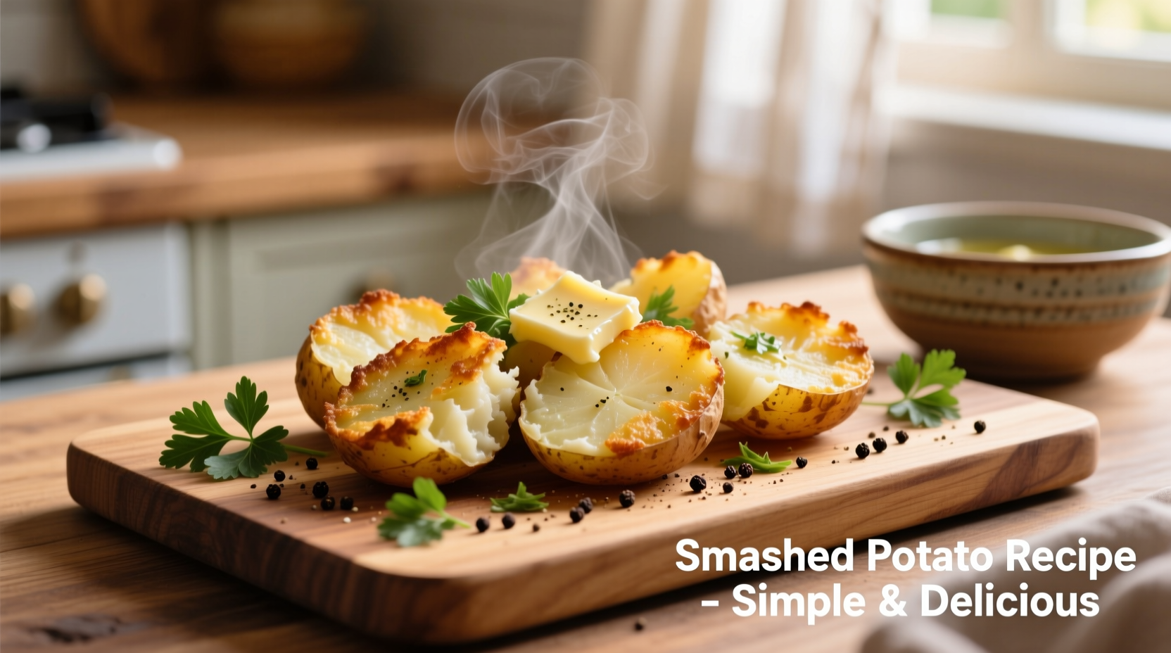 Perfect Smashed Potato Recipe: Crispy Edges, Fluffy Center