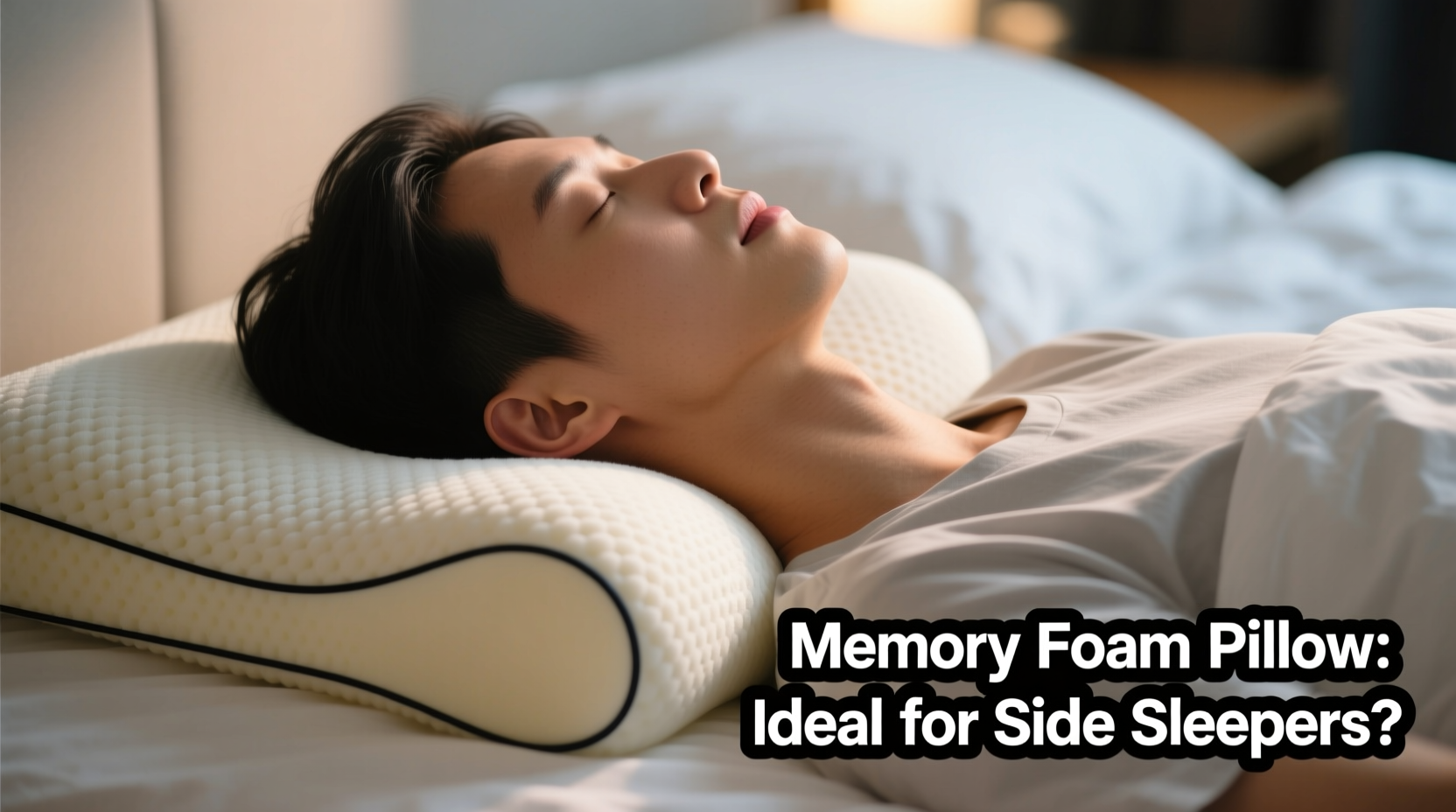 are memory foam pillows good for neck support during side sleeping