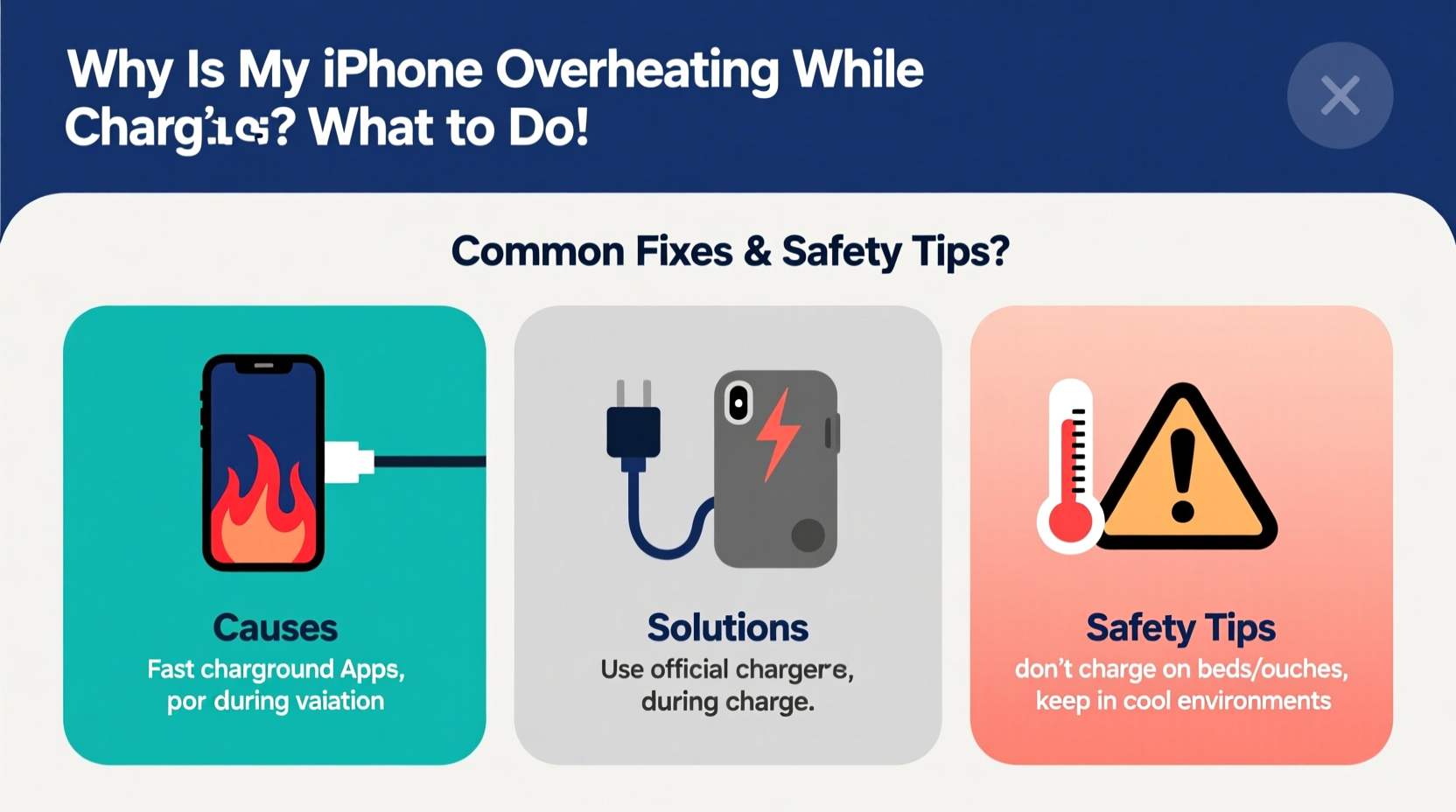 why is my iphone overheating while charging common fixes and safety tips