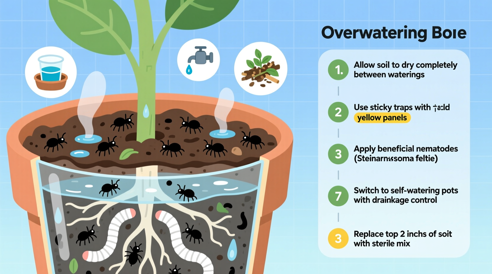 why do my plants keep getting fungus gnats and how to eliminate them for good