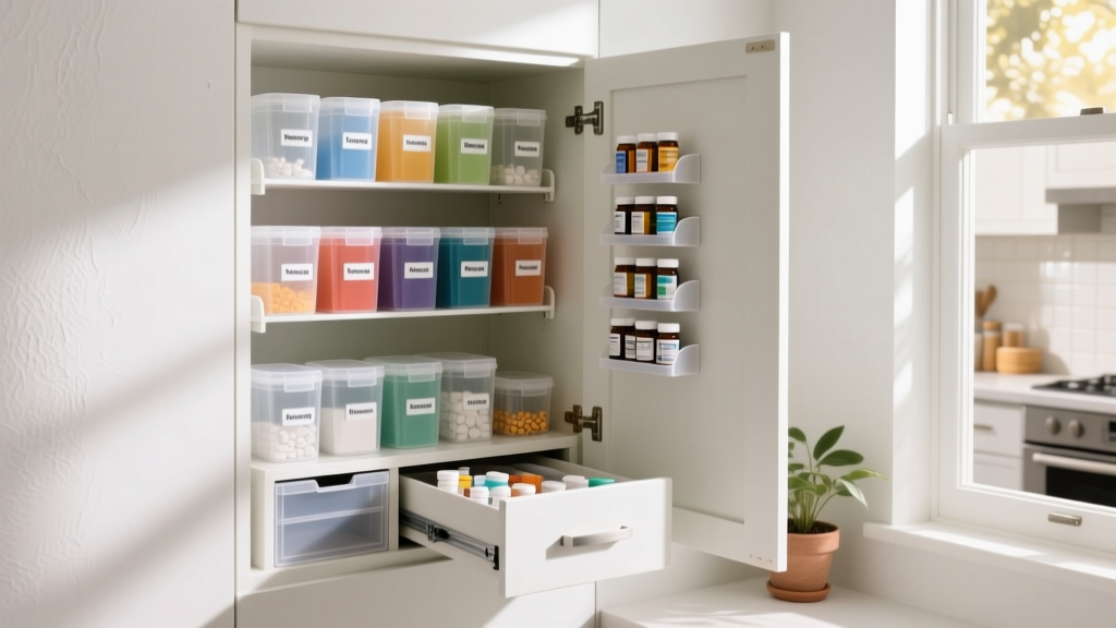 Organizing a Medication Cabinet for Aging-in-Place: Pillb...
