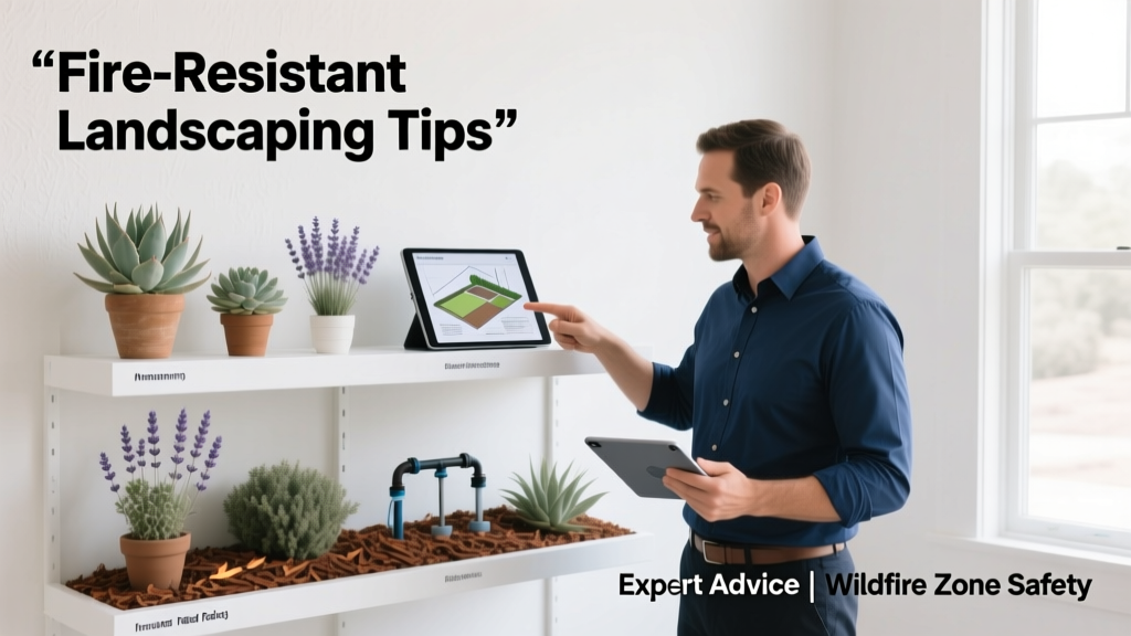 Fire-Resistant Landscaping Tips for Wildfire Zones