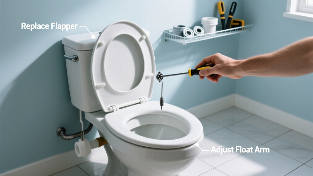 How to Prevent a Running Toilet in Your Home