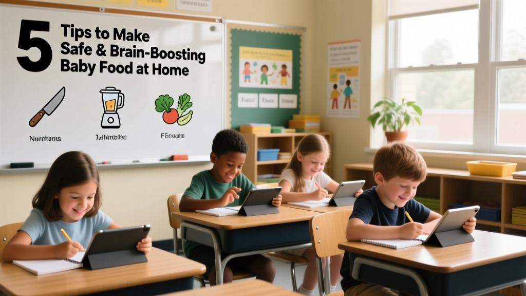 5 Tips To Make Safe And Brain Boosting Baby Food At Home: A Research-Informed Video Guide