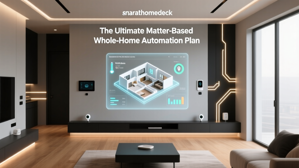 The Ultimate Matter-Based Whole-Home Automation Plan