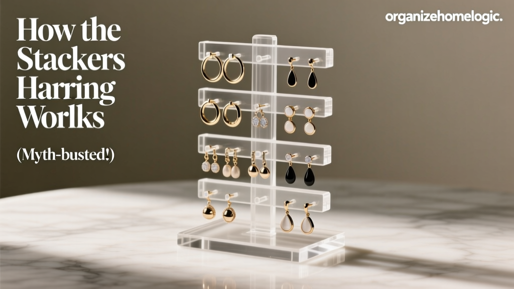 How the Stackers Earring Holder Works (Myth-Busted!)